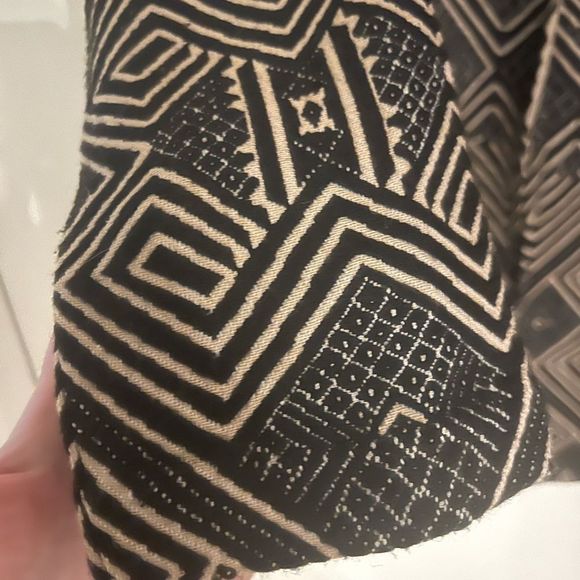 Territory Ahead Lightweight Black/Tan Patterned Jacket Size Medium - Picture 8 of 12